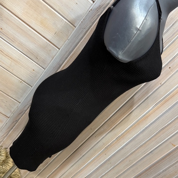 Forever 21 Black Button-Front Mini Dress - Picture 4 of 6